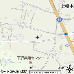 茨城県鉾田市上幡木1326-1周辺の地図