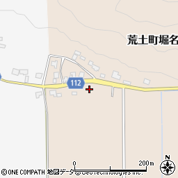 福井県勝山市荒土町堀名中清水周辺の地図