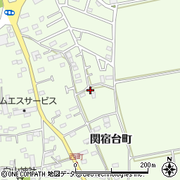 千葉県野田市関宿台町1701周辺の地図