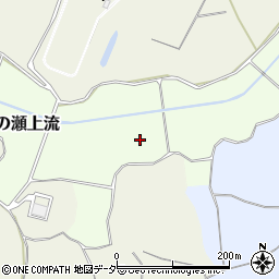茨城県かすみがうら市一の瀬上流周辺の地図