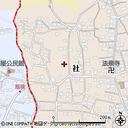 長野県諏訪郡下諏訪町東山田7542周辺の地図