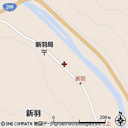 群馬県多野郡上野村新羽373周辺の地図