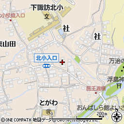 長野県諏訪郡下諏訪町東山田6820周辺の地図