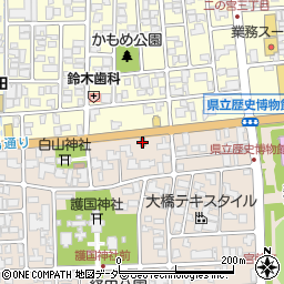 なか卯福井大宮店周辺の地図