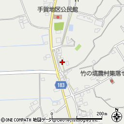 茨城県行方市手賀2603周辺の地図