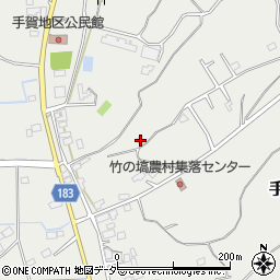 茨城県行方市手賀2529周辺の地図