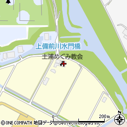 茨城県土浦市上高津489-1周辺の地図