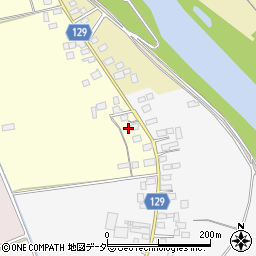 茨城県常総市福二町甲43周辺の地図