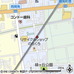 福井県福井市開発4丁目周辺の地図