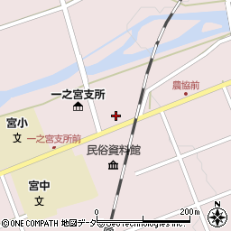 岐阜県高山市一之宮町本通上3283周辺の地図