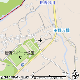 埼玉県皆野町（秩父郡）下田野周辺の地図