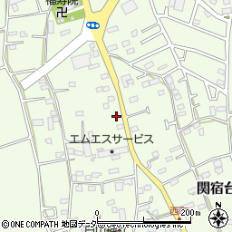 千葉県野田市関宿台町368-2周辺の地図