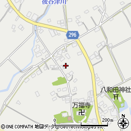 埼玉県比企郡小川町奈良梨572周辺の地図