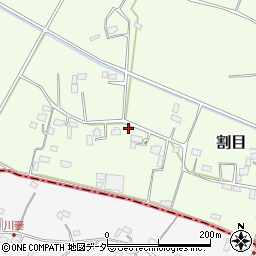埼玉県加須市割目328周辺の地図
