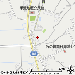茨城県行方市手賀2599周辺の地図