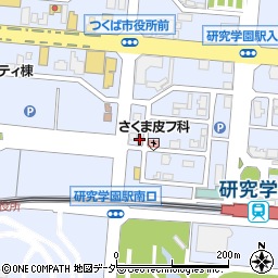 香陵住販株式会社研究学園店周辺の地図