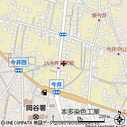 長野県岡谷市今井1191周辺の地図