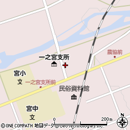 岐阜県高山市一之宮町本通上3270周辺の地図