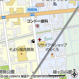 福井県福井市開発4丁目215周辺の地図