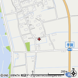 茨城県行方市手賀474周辺の地図