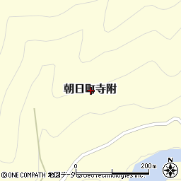 岐阜県高山市朝日町寺附周辺の地図