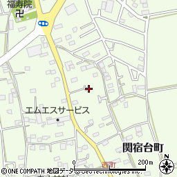 千葉県野田市関宿台町2070周辺の地図