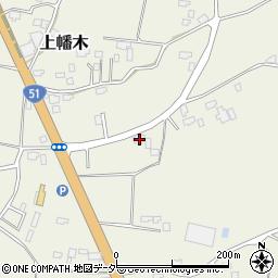 茨城県鉾田市上幡木1433-1周辺の地図