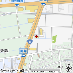 ＶＷ福井ルート８周辺の地図