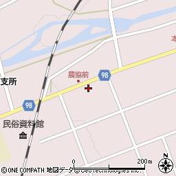 岐阜県高山市一之宮町（本通中）周辺の地図
