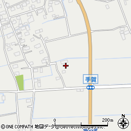 茨城県行方市手賀451周辺の地図