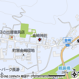 金崎神社周辺の地図