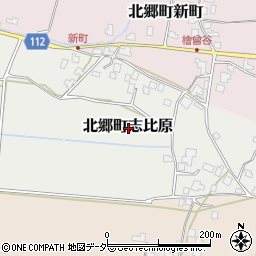 福井県勝山市北郷町志比原周辺の地図