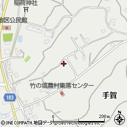 茨城県行方市手賀2521周辺の地図