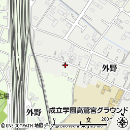 埼玉県久喜市外野146周辺の地図