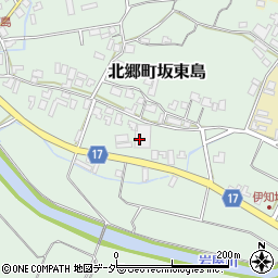 福井県勝山市北郷町坂東島31-7周辺の地図