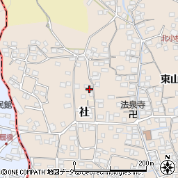長野県諏訪郡下諏訪町東山田7483周辺の地図