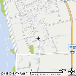 茨城県行方市手賀482周辺の地図