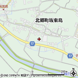 福井県勝山市北郷町坂東島36-32周辺の地図