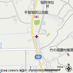 茨城県行方市手賀2608周辺の地図