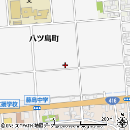 福井県福井市八ツ島町周辺の地図