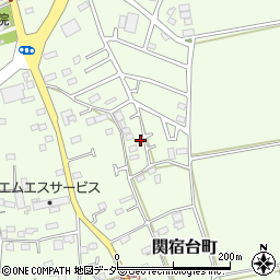 千葉県野田市関宿台町1989-3周辺の地図