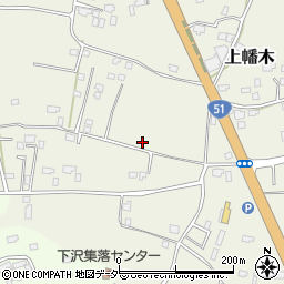 茨城県鉾田市上幡木1349周辺の地図