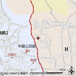 長野県諏訪郡下諏訪町東山田7606-9周辺の地図