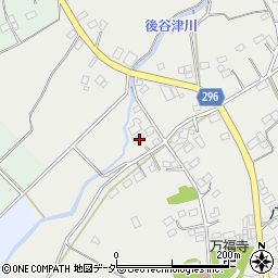 埼玉県比企郡小川町奈良梨668-2周辺の地図