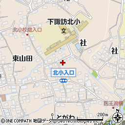 長野県諏訪郡下諏訪町東山田6827周辺の地図