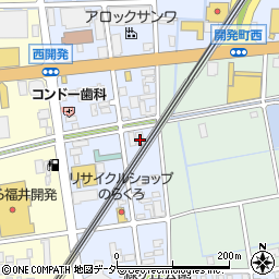 福井県福井市開発4丁目516周辺の地図