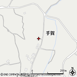 茨城県行方市手賀1686周辺の地図