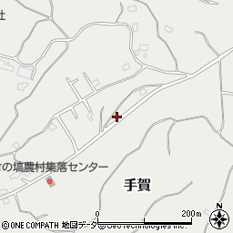 茨城県行方市手賀2481周辺の地図