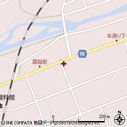 岐阜県高山市一之宮町本通中3365周辺の地図
