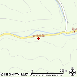 大神社前周辺の地図